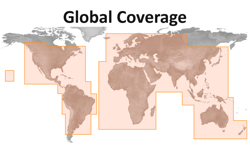 Solcast provides Global Coverage with their Weather data