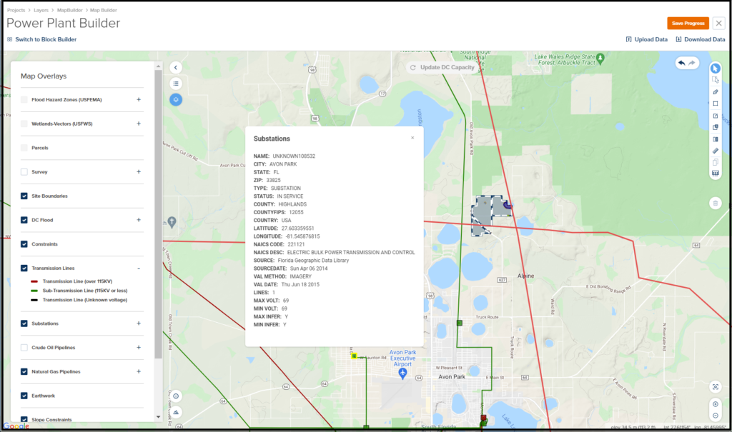 Map Overlay Layers